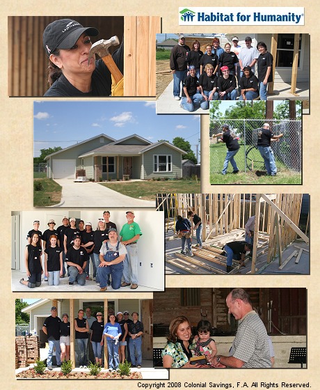 Colonial Savings + Habitat for Humanity