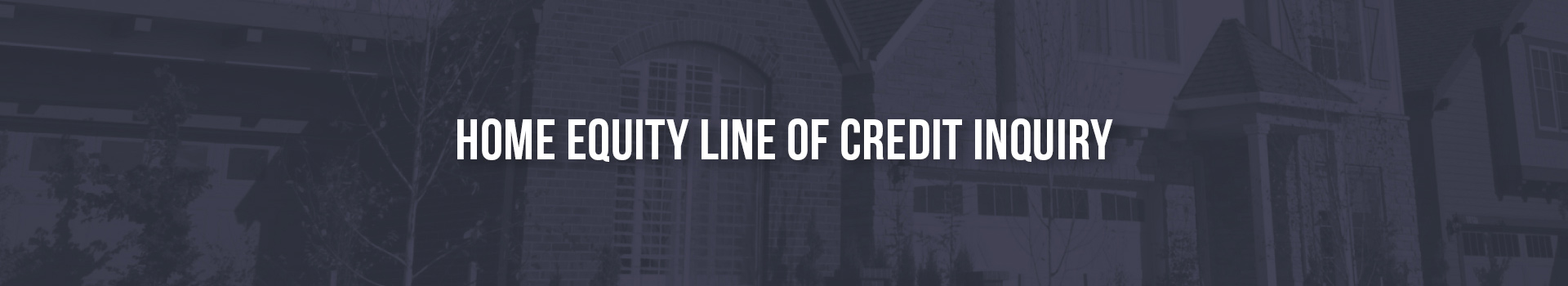 Home Equity Loan Application